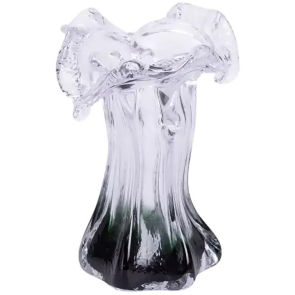 Фото - Ваза Yiwu Murano 15.5 см зеленый (HP-9-3)